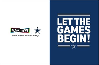 Main Event Entertainment, Dallas Cowboys Strike It Big For Fans